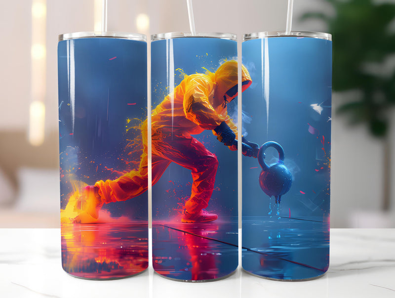 Fitness Trainer 5 Tumbler Wrap - CraftNest - Digital Crafting and Art