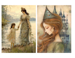 Love Princess Junk Journal Pages - CraftNest