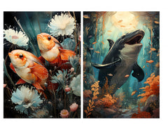 Cute Under the Sea Junk Journal Pages - CraftNest