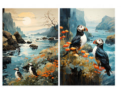 Cute Arctic Animals Junk Journal Pages - CraftNest