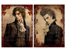 Vampires Junk Journal Pages - CraftNest