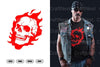 Flaming Skull SVG Bundle