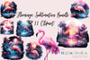 Flamingo Clipart Bundle