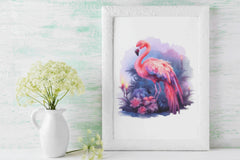 Flamingo Clipart Bundle - CraftNest - Digital Crafting and Art