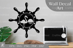 Flamingo on Sunset Wall Decor Clipart Bundle - CraftNest - Digital Crafting and Art