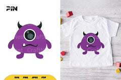 Flat Illustration Cute Monster Character Clipart Bundle - CraftNest - Digital Crafting and Art
