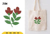 Flat Flower Illustration Clipart Bundle