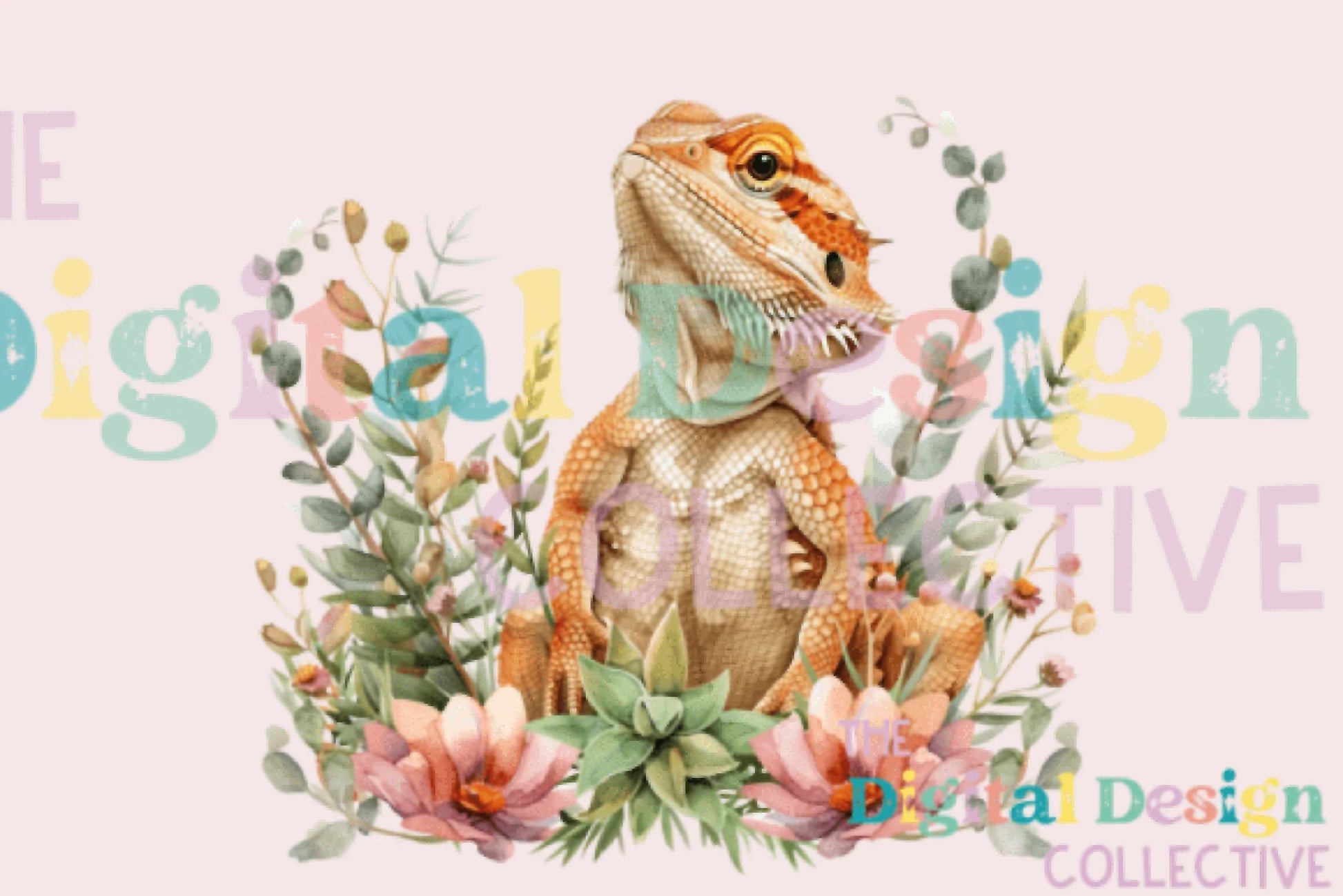 Bearded Dragon Clipart Bundle - CraftNest - Digital Crafting and Art