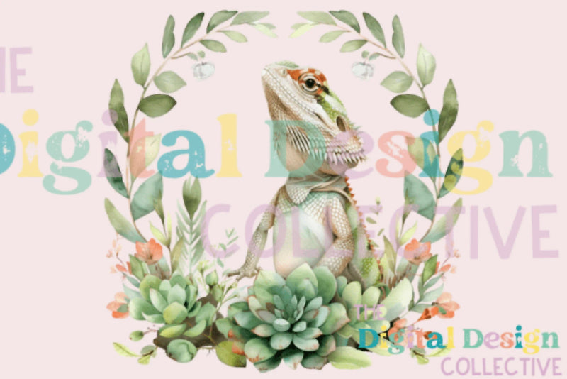 Bearded Dragon Clipart Bundle - CraftNest - Digital Crafting and Art