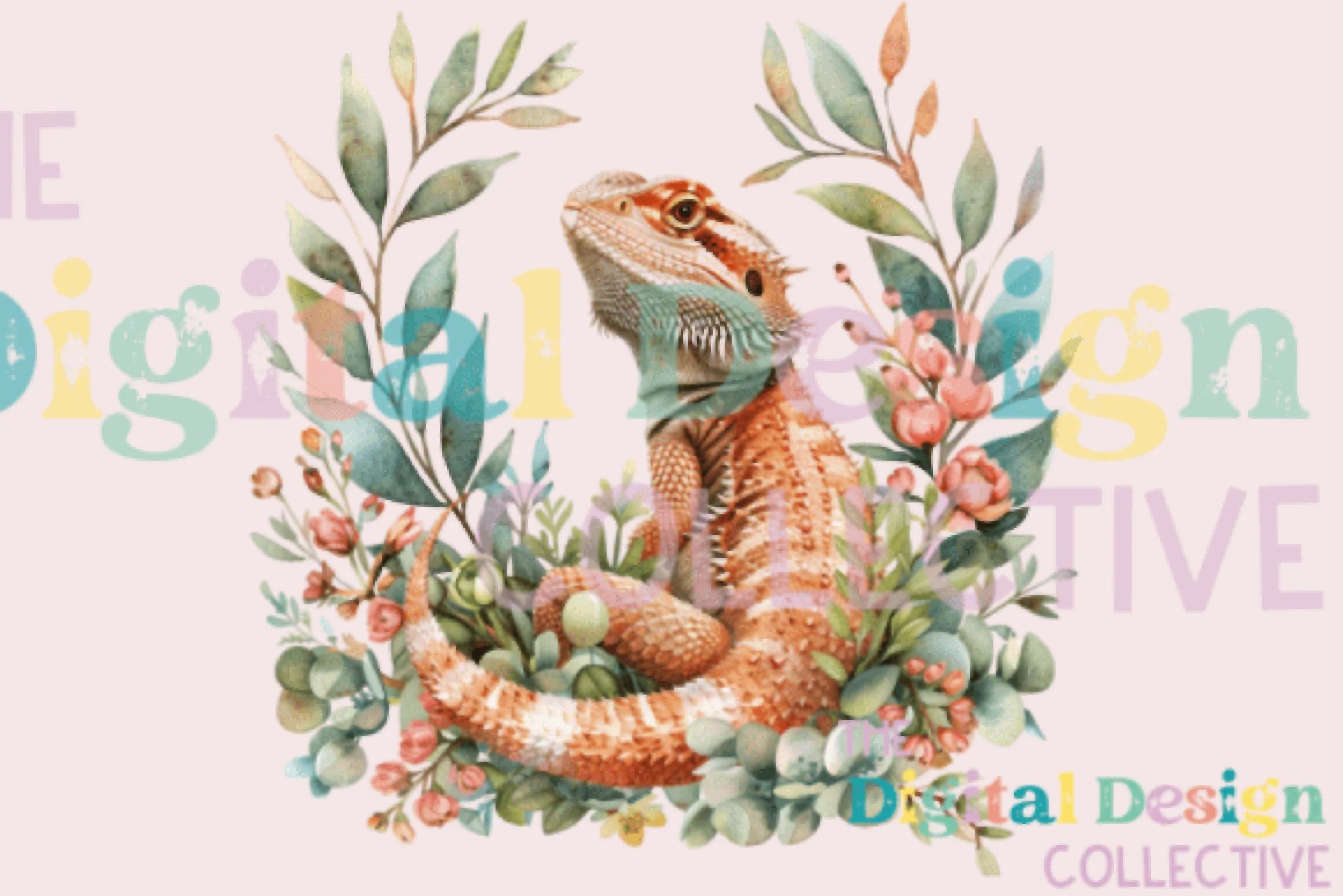 Bearded Dragon Clipart Bundle - CraftNest - Digital Crafting and Art