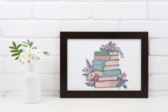Floral Book Clipart Bundle - CraftNest - Digital Crafting and Art