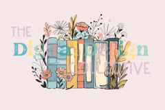 Floral Books Clipart Bundle - CraftNest - Digital Crafting and Art