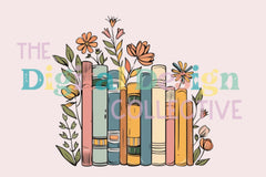 Floral Books Clipart Bundle - CraftNest - Digital Crafting and Art