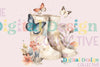Floral Garden Boots Clipart Bundle