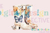 Floral Garden Boots Clipart Bundle