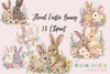 Floral Easter Clipart Bundle