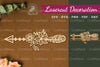 Floral Arrow Laser Cut Decoration Bundle