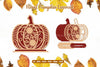 Floral Autumn Lasercut SVG Bundle