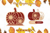 Floral Autumn Lasercut SVG Bundle