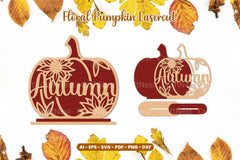 Floral Autumn Lasercut SVG Bundle - CraftNest - Digital Crafting and Art