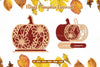 Floral Autumn Lasercut SVG Bundle