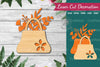 Floral Bag Laser Cut Decoration Clipart Bundle