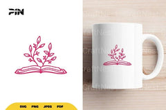 Floral Book SVG Bundle - CraftNest - Digital Crafting and Art