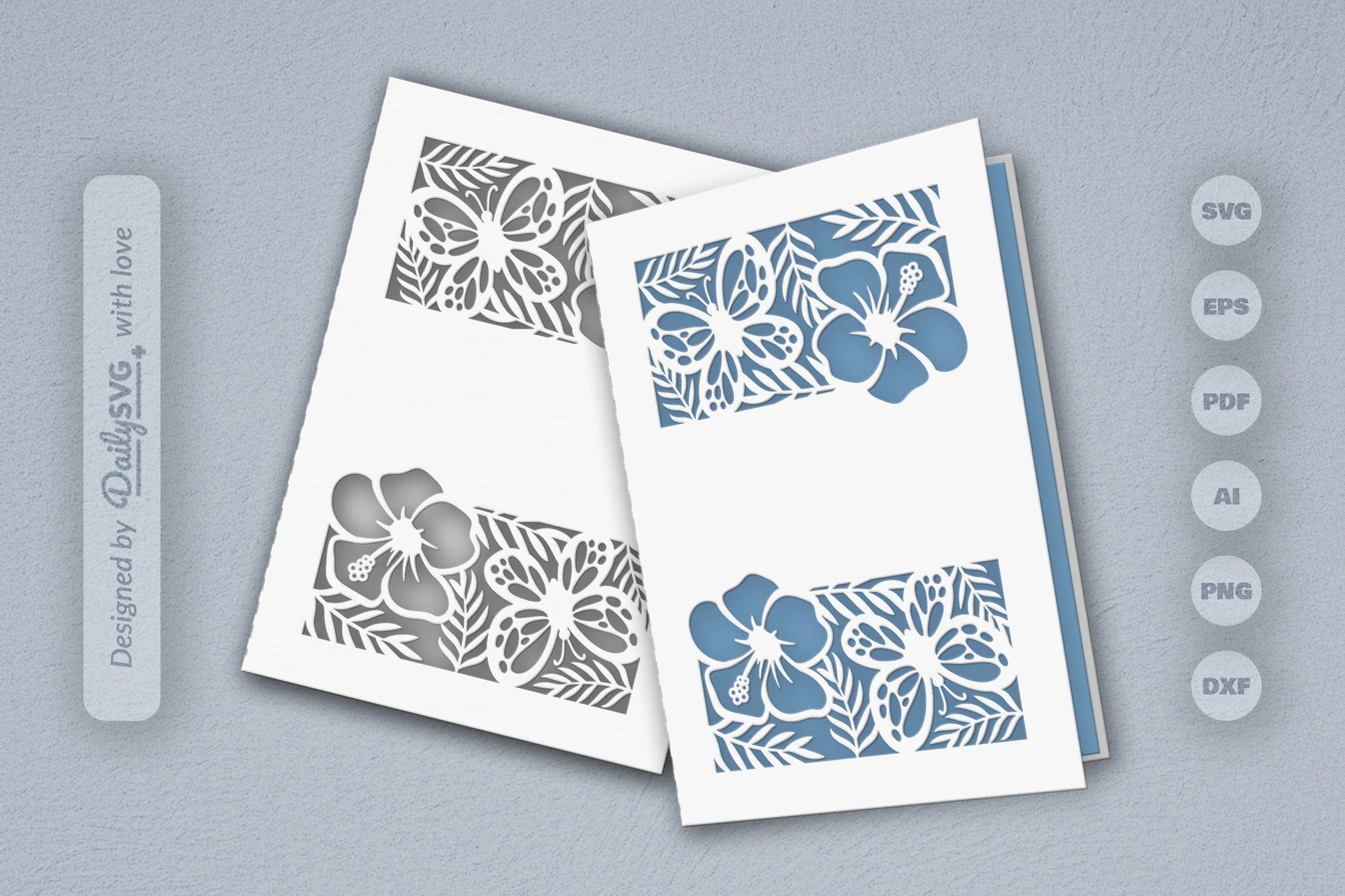 Floral Butterfly SVG Bundle 4 - CraftNest - Digital Crafting and Art