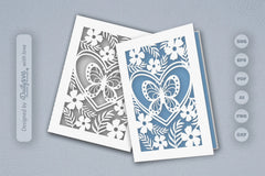 Floral Butterfly SVG Bundle 2 - CraftNest - Digital Crafting and Art