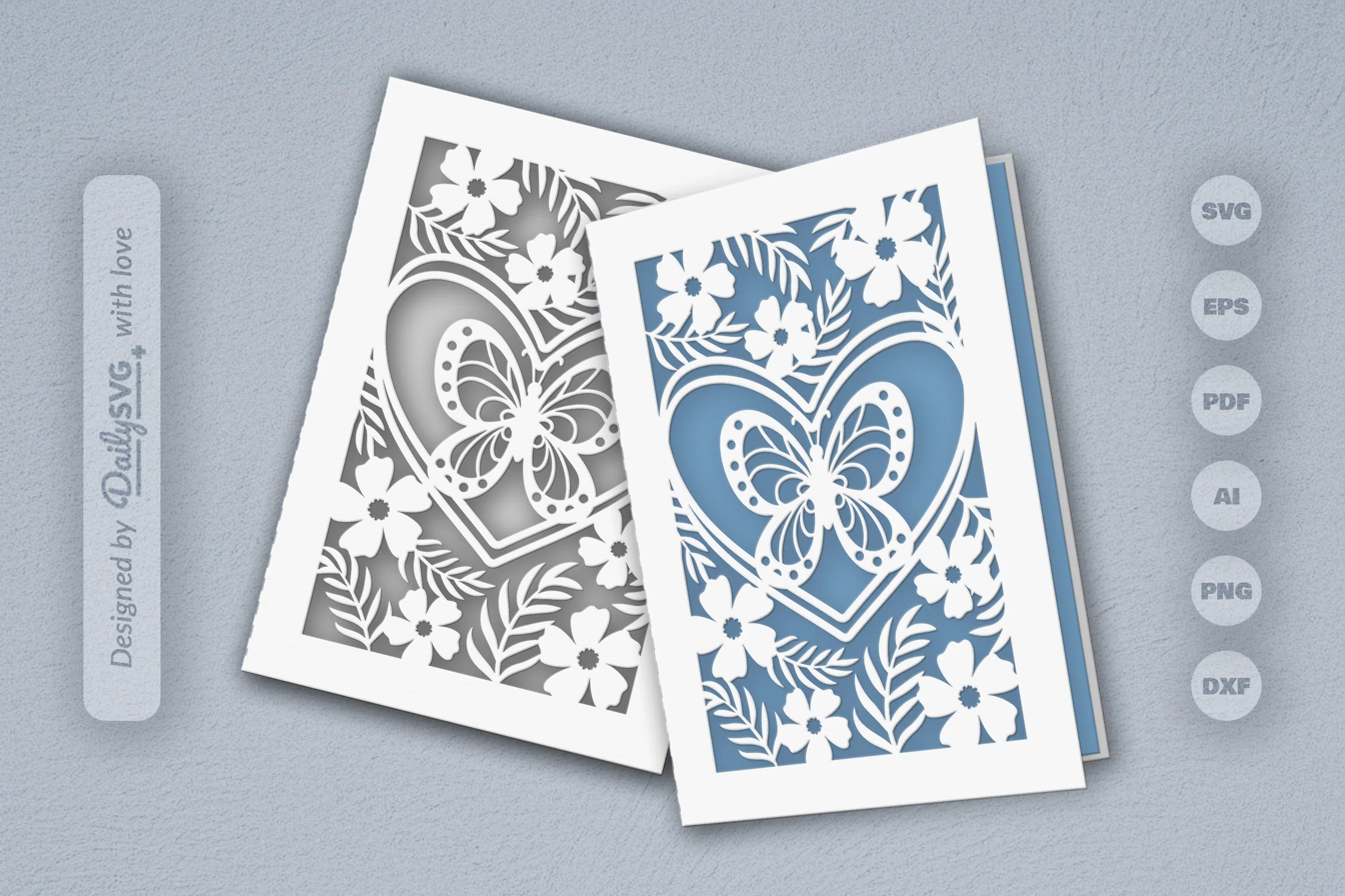 Floral Butterfly SVG Bundle 2 - CraftNest - Digital Crafting and Art