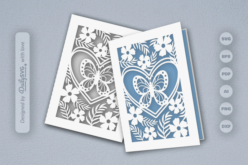 Floral Butterfly SVG Bundle 2 - CraftNest - Digital Crafting and Art