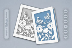Floral Butterfly SVG Bundle 7 - CraftNest - Digital Crafting and Art