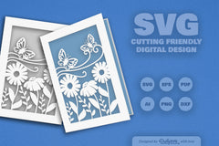 Floral Butterfly SVG Bundle 7 - CraftNest - Digital Crafting and Art