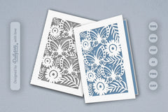 Floral Butterfly SVG Bundle 1 - CraftNest - Digital Crafting and Art