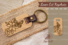 Floral Butterfly Laser Cut Keychain Clipart Bundle