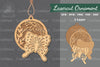 Floral Butterfly Laser Cut Ornament Clipart Bundle