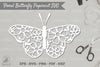 Floral Butterfly Papercut SVG Bundle