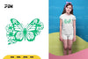 Floral Butterfly SVG Bundle