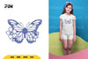 Floral Butterfly SVG Bundle
