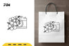 Floral Camera SVG Bundle