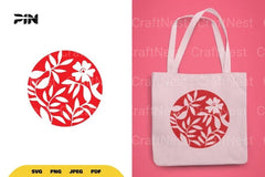 Floral Circle SVG Bundle - CraftNest - Digital Crafting and Art