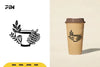 Floral Coffee SVG Bundle