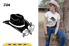 Floral Cowboy Hat SVG Bundle - CraftNest - Digital Crafting and Art