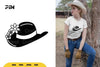 Floral Cowboy Hat SVG Bundle