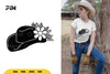 Floral Cowboy Hat SVG Bundle
