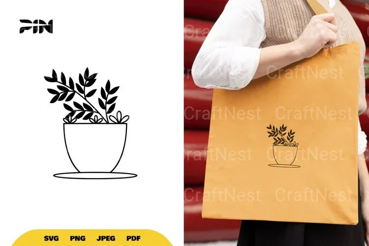 Floral Cup SVG Bundle - CraftNest - Digital Crafting and Art
