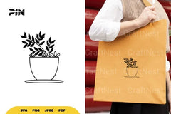 Floral Cup SVG Bundle - CraftNest - Digital Crafting and Art