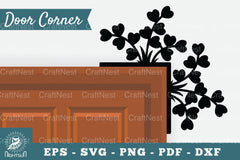 Floral Door Corner Clipart Bundle - CraftNest - Digital Crafting and Art