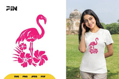 Floral Flamingo SVG Bundle - CraftNest - Digital Crafting and Art