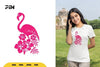 Floral Flamingo SVG Bundle